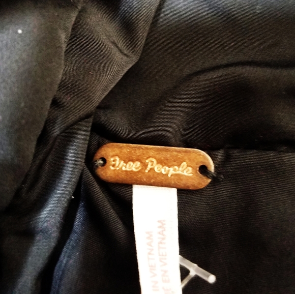 Free People Black Puffer Jacket - Picture 7 of 7